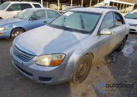 2008 Kia Spectra Ex z USA, uszkodzony, nr VIN KNAFE121985505909